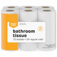 Smart Way™ Double Roll Bathroom Tissue Perspective: Main
