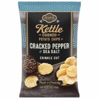 Private Selection™ Sea Salt & Pepper Crinkle Cut Kettle Chips