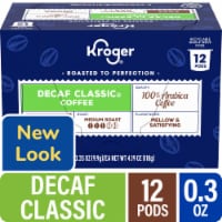 Kroger® Classic Decaf Medium Roast Coffee Pods