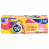Kroger® Strawberry Lemonade Flavored Seltzer Water Cans