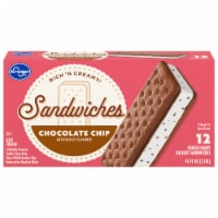 Kroger® Chocolate Chip Ice Cream Sandwiches
