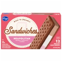Kroger® Neapolitan Ice Cream Snowboard Sandwiches