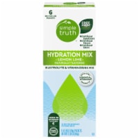 Simple Truth® Electrolyte Naturally Flavored Lemon Lime Drink Mix Packets Perspective: Main