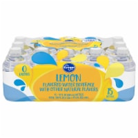 Kroger® Lemon Flavored Bottled Water Perspective: Main