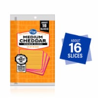 Kroger® Medium Cheddar Cheese Slices