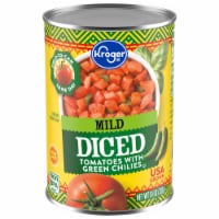 Kroger® Mild Diced Tomatoes with Green Chilies Perspective: Main