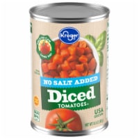 Kroger® No Salt Added Diced Tomatoes Perspective: Main