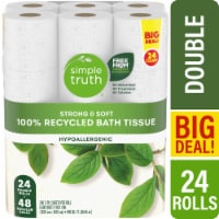 Simple Truth® Soft & Strong Toilet Paper 100% Recycled Double Roll