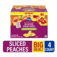 Kroger® Canned Yellow Cling Sliced Peaches Big Deal! Perspective: Main