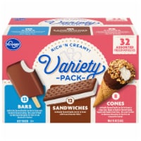 Kroger® Variety Pack Assorted Frozen Novelties Perspective: Main