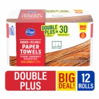 Kroger® Rugged + Reliable Paper Towels Double Plus Rolls BIG DEAL! Perspective: Main