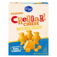 Kroger® Penguins Cheddar Cheese Crackers Perspective: Main
