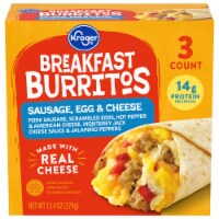 Kroger Sausage Egg Cheese Burrito