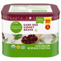 Simple Truth Organic™ Dark Red Kidney Beans 4CT