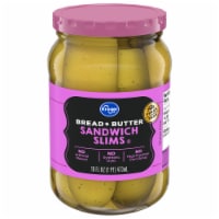 Kroger Sandwich Slims Pickles