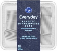 Kroger® Everyday Plastic Dinnerware Sets