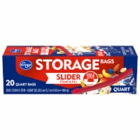 Kroger® Stand & Fill Quart Slider Storage Bag