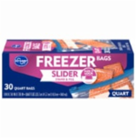 Ziploc® Quart Freezer Slider Bags, 34 ct - Kroger