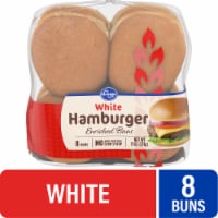 Kroger® White Enriched Hamburger Buns