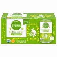 Simple Truth Organic™ Lemon Lime Seltzer Water Cans