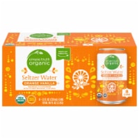 Simple Truth Organic™ Orange Vanilla Seltzer Water Cans