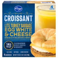 Kroger® Lite Turkey Sausage Egg White Cheese Croissant