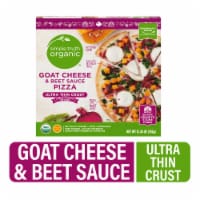 Simple Truth Organic® Ultra Thin Crust Goat Cheese & Beet Sauce Pizza