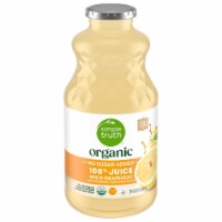 Simple Truth® Organic No Sugar Added 100% White Grapefuit Juice