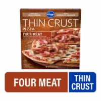 Kroger® Four Meat Thin Crust Frozen Pizza Perspective: Main