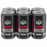 Kroger® Big K® Zero Sugar Mini Cola Cans