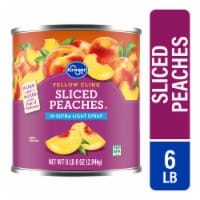 Kroger® Sliced Yellow Cling Peaches in Extra Light Syrup
