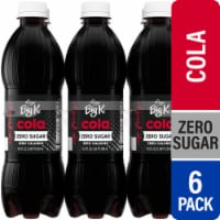 Big K® Zero Sugar Cola Soda Bottles Perspective: Main
