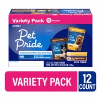 Pet Pride® Adult Wet Dog Food Variety Pack Perspective: Main