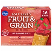 Kroger® Fruit & Grain Strawberry Breakfast Bars Perspective: Main