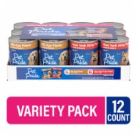 Pet Pride® Adult Wet Dog Food Variety Pack Perspective: Main