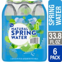 Kroger® Natural Spring Bottled Water Perspective: Main