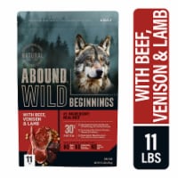 ABOUND® Wild Beginnings Adult Dry Dog Food Beef Venison & Lamb Perspective: Main
