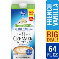 Kroger® Zero Sugar French Vanilla Coffee Creamer BIG DEAL! Perspective: Main