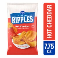 Kroger® Hot Cheddar Potato Chips Perspective: Main