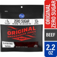 Kroger® Zero Sugar Original Smokehouse Beef Jerky Perspective: Main