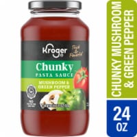 Kroger® Mushroom & Green Pepper Chunky Pasta Sauce Perspective: Main