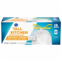 Kroger® Tall Kichen Drawstring Trash Bags