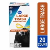 Kroger® 30 Gallon Large Drawstring Trash Bags