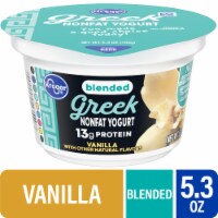 Kroger® Vanilla Blended Nonfat Greek Yogurt Cup Perspective: Main