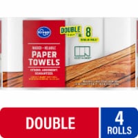 Kroger® Rugged + Reliable Paper Towels Double Rolls Perspective: Main