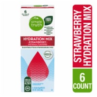 Simple Truth® Electrolyte Naturally Flavored Strawberry Drink Mix Packets Perspective: Main