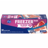 Kroger® Slider Reclosable Gallon Freezer Bags Perspective: Main