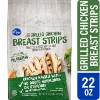 Kroger® Fully Cooked Frozen Grilled Chicken Breast Strips Perspective: Main