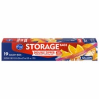 Kroger® Double Zipper Reclosable Gallon Bags Perspective: Main