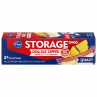 Kroger® Reclosable Quart Storage Bags Perspective: Main